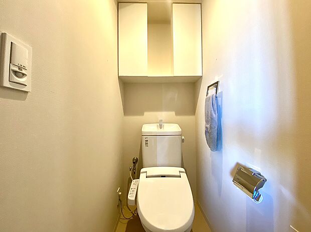 トイレも自分の時間をゆっくり過ごすスペースのひとつ。最新設備は嬉しい