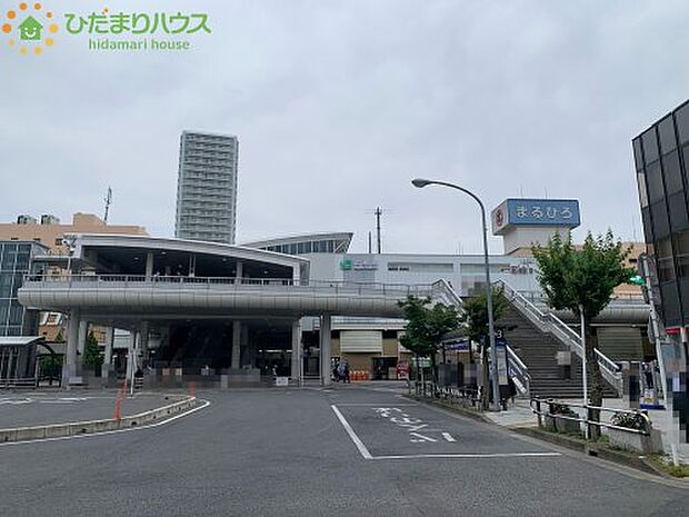 【駅】上尾まで1068ｍ