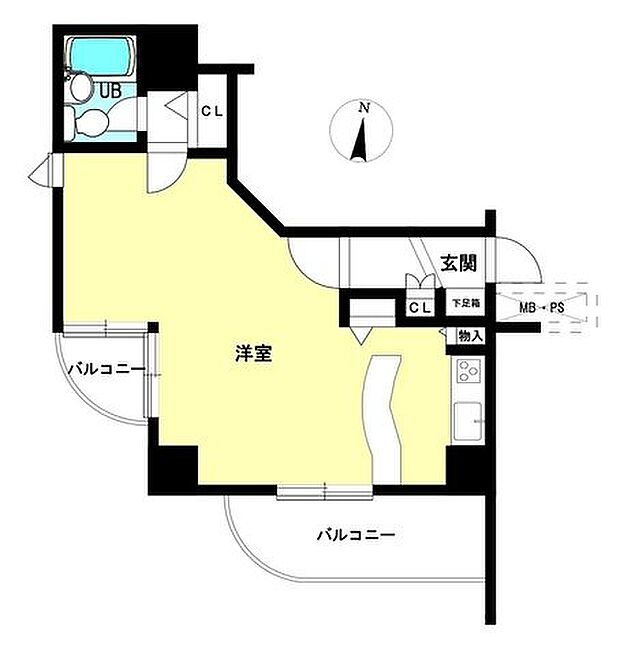 ライオンズマンション札幌定山渓弐番館(1R) 2階の内観