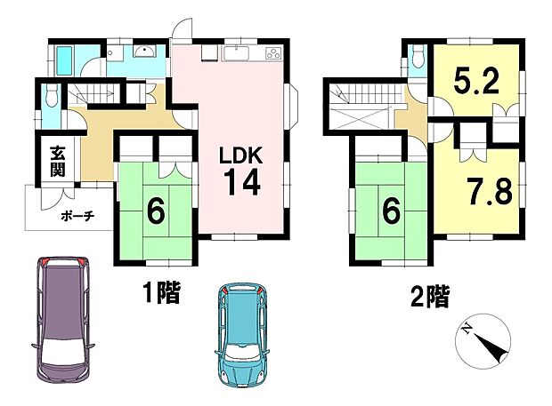 ＪＲ関西本線 加茂駅まで 徒歩32分(4LDK)の内観