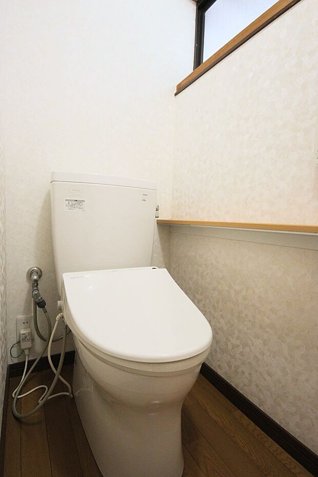 各階にトイレが設置されており、朝の忙しい時間帯の混雑を防げます。
