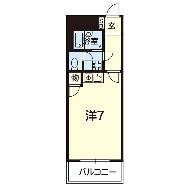 サンシティ熊本駅・春日(1R) 4階/407の内観