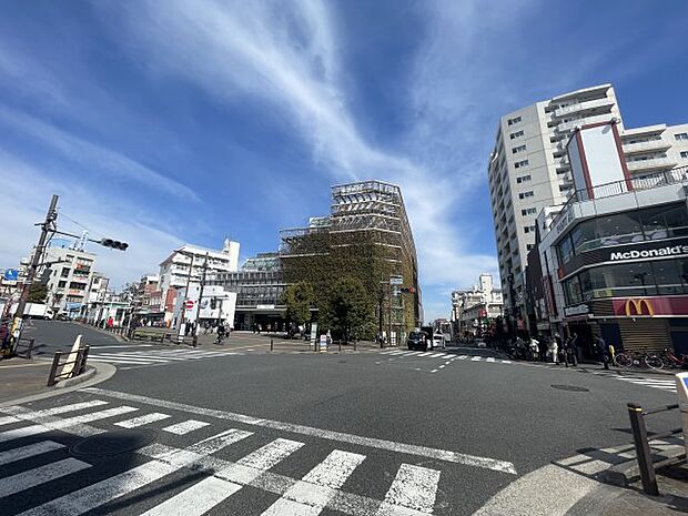 大岡山駅前