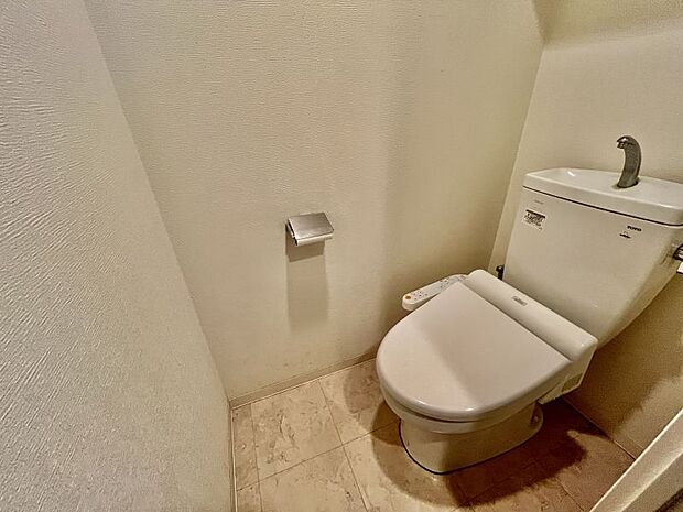 快適な温水洗浄便座付トイレです！