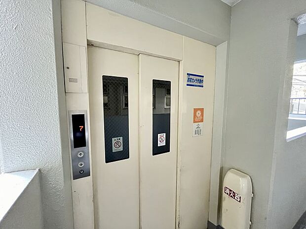 エレベーター有！防犯カメラが設置されており、セキュリティ面も安心です。