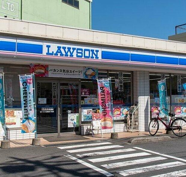 【コンビニエンスストア】ローソン　白鳥四丁目店まで379ｍ