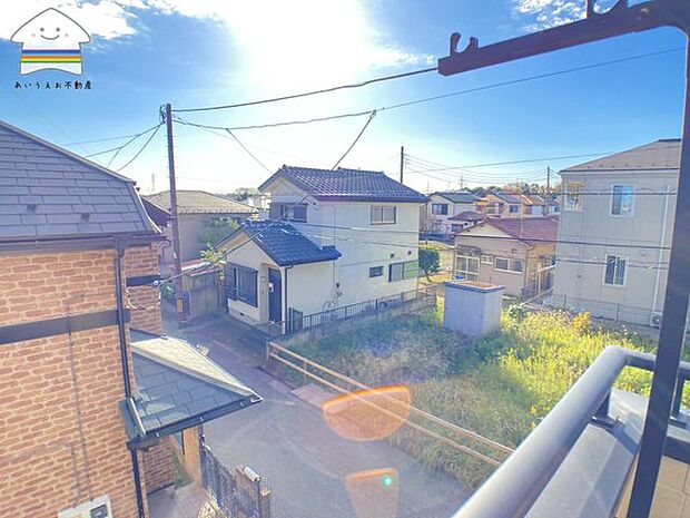 閑静な住宅地が見渡せます♪