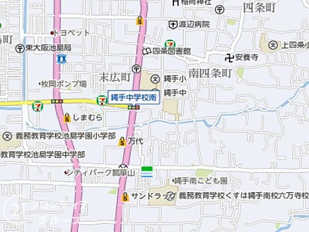 近鉄難波・奈良線 瓢箪山駅まで 徒歩12分(3DK)のその他画像