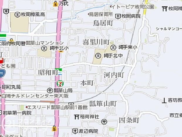 近鉄難波・奈良線 瓢箪山駅まで 徒歩8分(4LDK)のその他画像