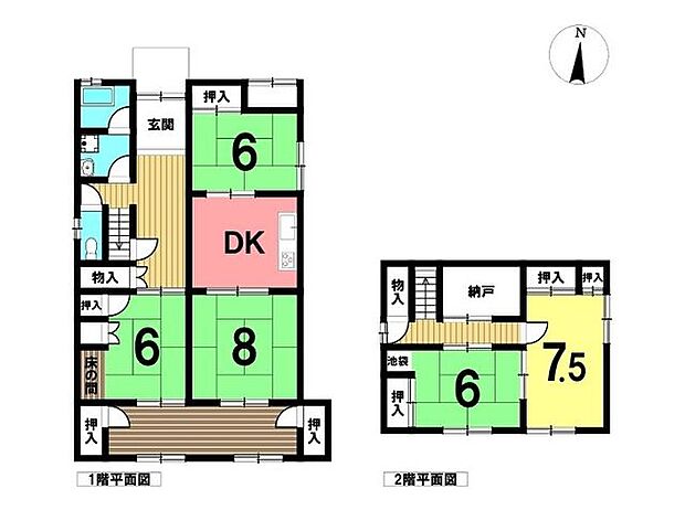 あま市小橋方花之木　中古一戸建て(5SDK)の内観