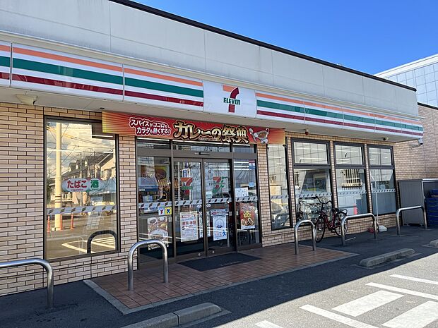 コンビニ 560m セブンイレブン八千代台東店(急なお買い物にも便利なコンビニが徒歩7分！)