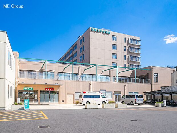 病院 1340m 国立病院機構西埼玉中央病院