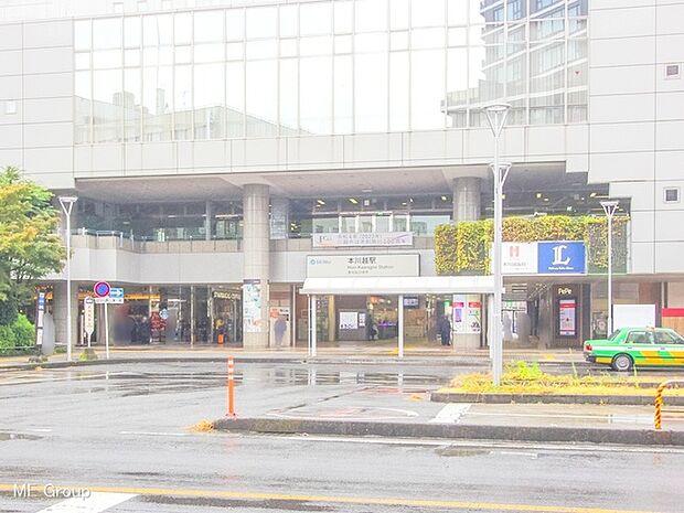 駅 1440m 西武新宿線「本川越」駅