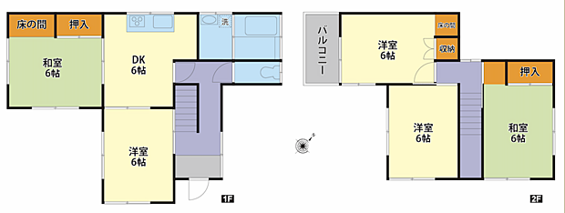 吉見町久保田-おひさまハウス-(5DK)の内観