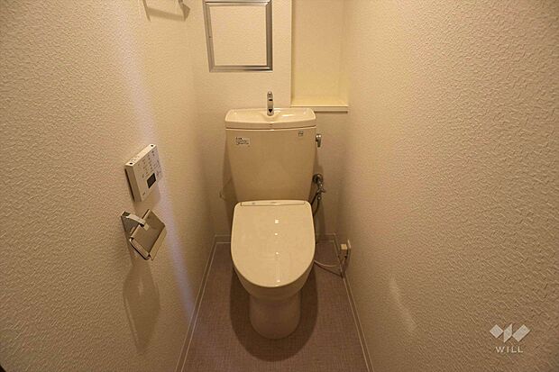 トイレシンプルなデザインのトイレです。