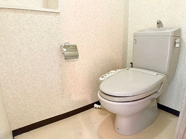 温水洗浄便座のトイレ！