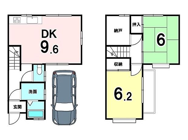 中古戸建　淀樋爪町(3DK)の内観