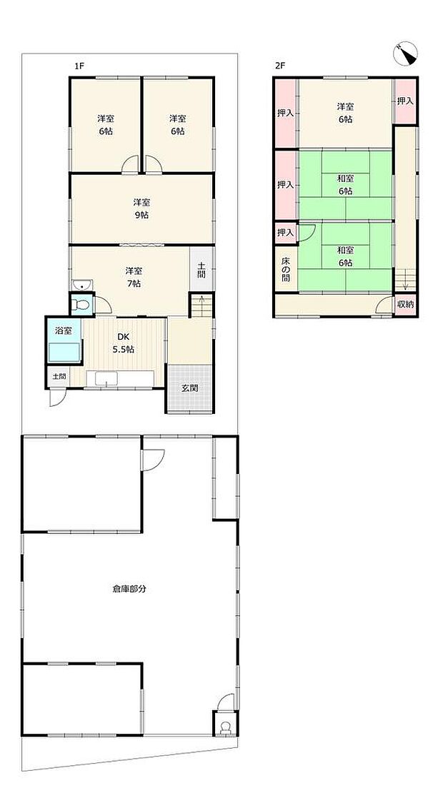 加古川市志方町志方町　中古戸建(7DK)の内観