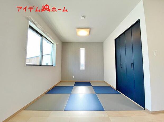 リビングから目が届く和室は、お子様の遊び場・ 家事スペースとして使うのもオススメです 