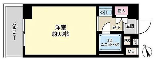 ＪＲ中央線 三鷹駅まで 徒歩13分(1R) 5階の内観