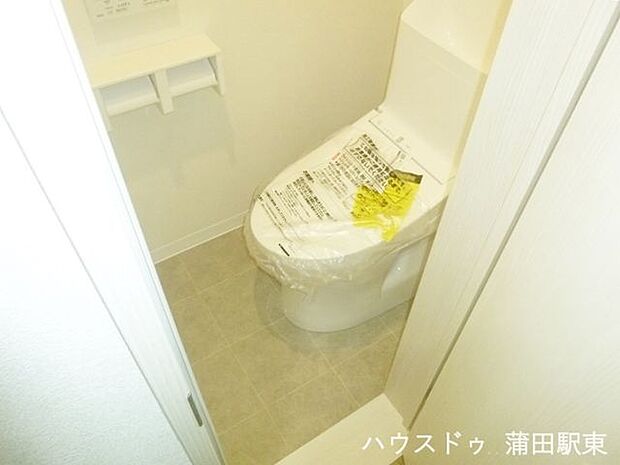 □トイレは新規交換済み！水回りが新品なのはうれしいですね♪