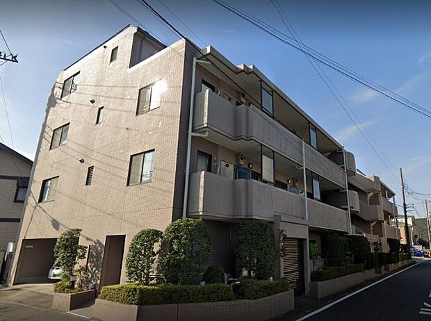 「エクセルコート東浦和弐番館」4階建てマンション、武蔵野線「東浦和」より徒歩14分の立地