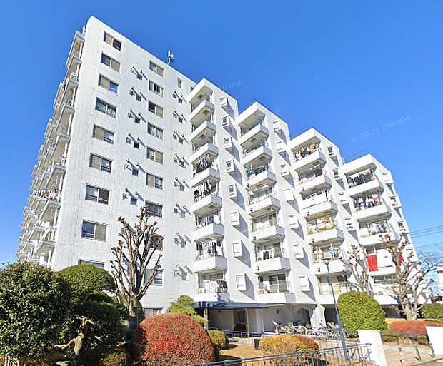 「稲荷コーポ」10階建てマンション、東武伊勢崎線「新田」駅より徒歩16分の立地