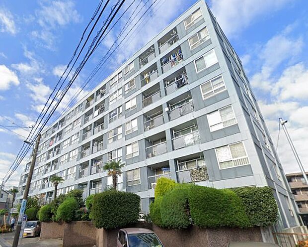 「浦和コーポラス」7階建てマンション、JR京浜東北線「北浦和」駅より徒歩12分の立地