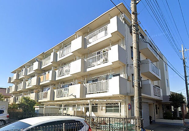 「第7みずほ台マンション」4階建てマンション、東武東上線「みずほ台」駅より徒歩8分の好立地