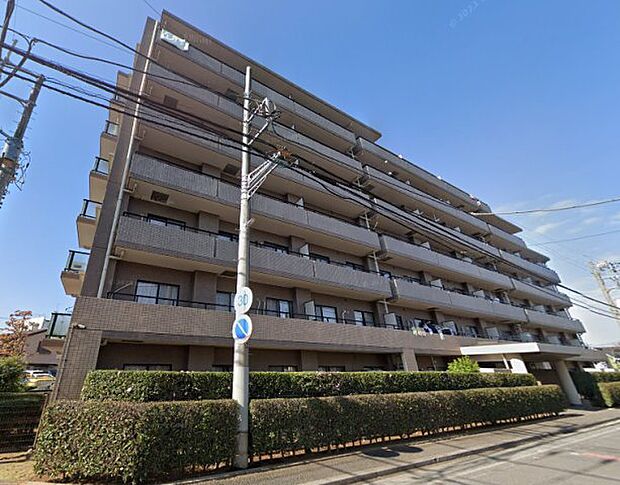 「マノー大宮」7階建てマンション、JR埼京線・JR京浜東北線・JR湘南新宿ライン「大宮」駅より徒歩19分の立地
