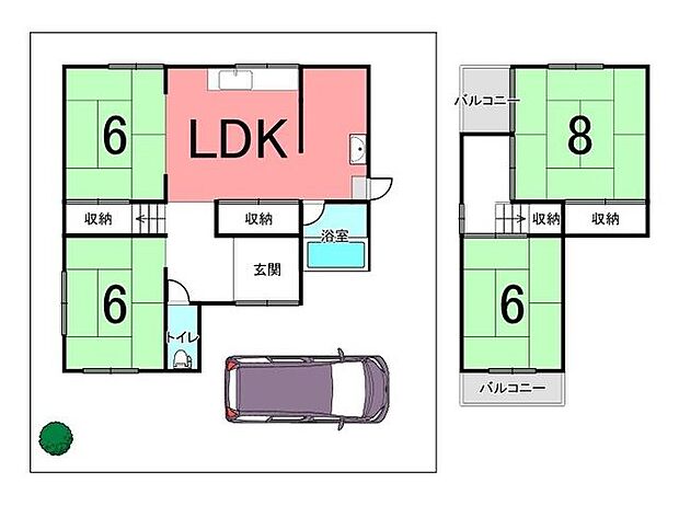 機能的な間取りです