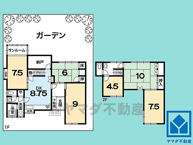 伏見区深草願成町　中古戸建(6SLDK)の内観