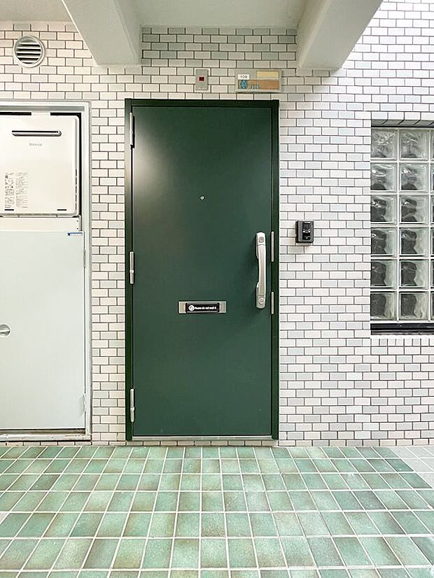 数年前に玄関扉は全戸交換さえておりプッシュ式で使いやすい扉になっています。