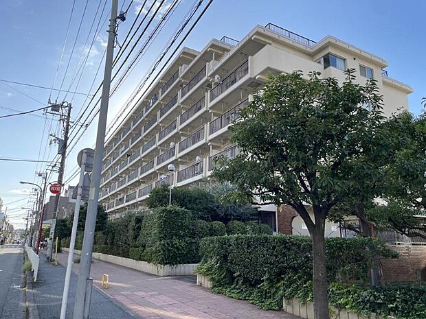 横浜駅西口より徒歩7分の、116戸の大規模マンション。