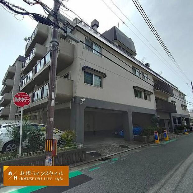 日商岩井夙川マンション(3LDK) 4階の外観