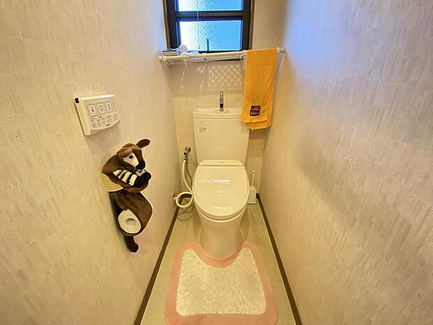 トイレは1・2階に完備！2階から階段を降りなくてもいいので、お部屋からの移動が短縮できます。