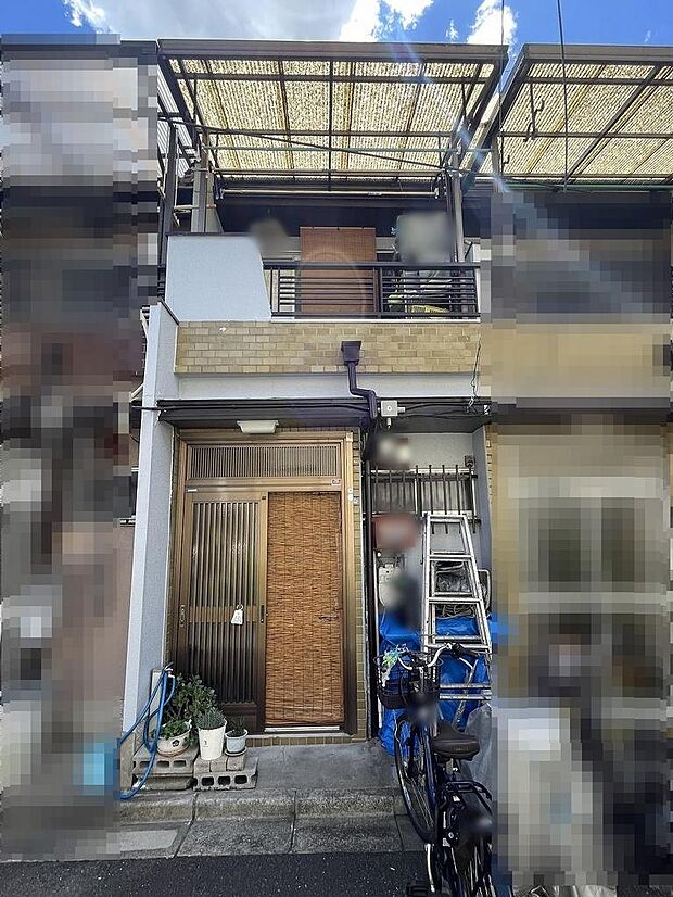 東大阪市松原　収益テラス住宅(3DK)の外観