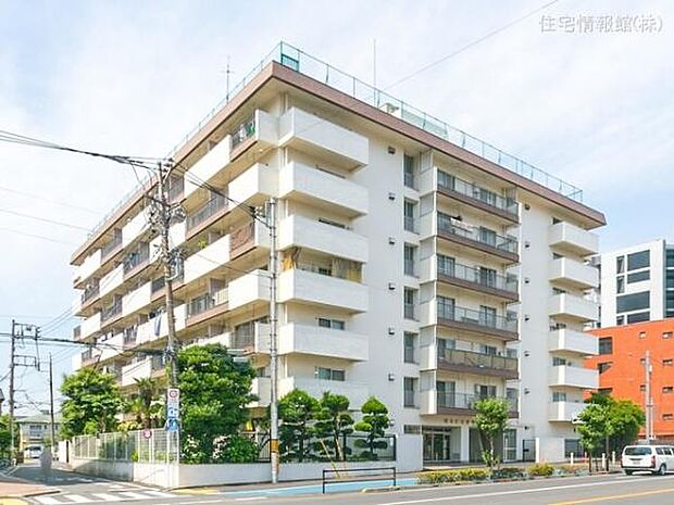 調布たま川台住宅(2K) 5階の外観