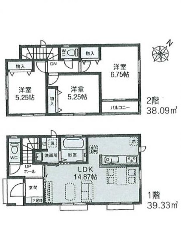 間取り図です。