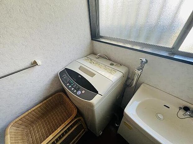洗濯機置き場です。