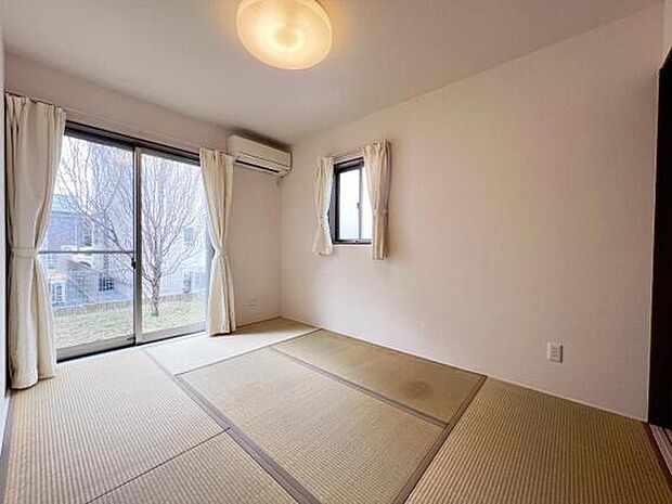 和室はお子様のお昼寝やキッズスペースにも利用可。