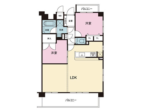 間取り図です。