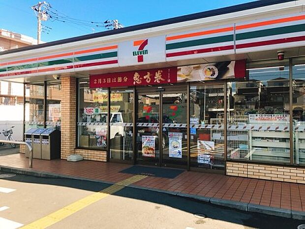 セブンイレブン川口芝西2丁目店：240ｍ（徒歩3分）