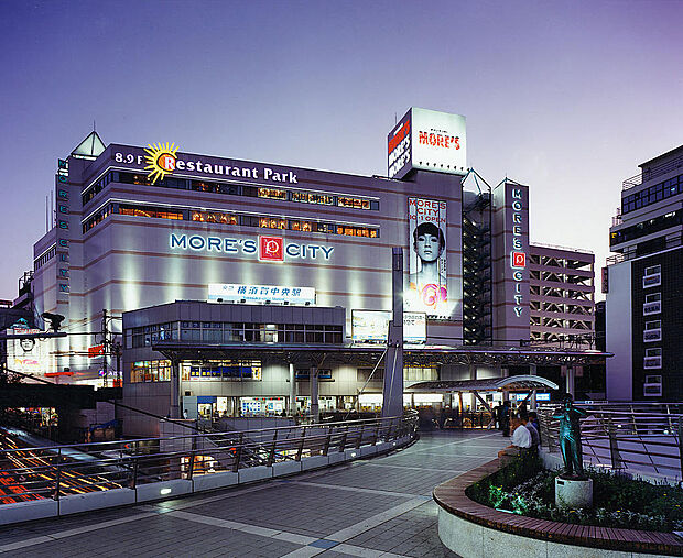 物件からは少々離れますが２３００ｍで利用可能なターミナル駅横須賀中央と直結するモアーズシティでお買い物や飲食もいいですね！