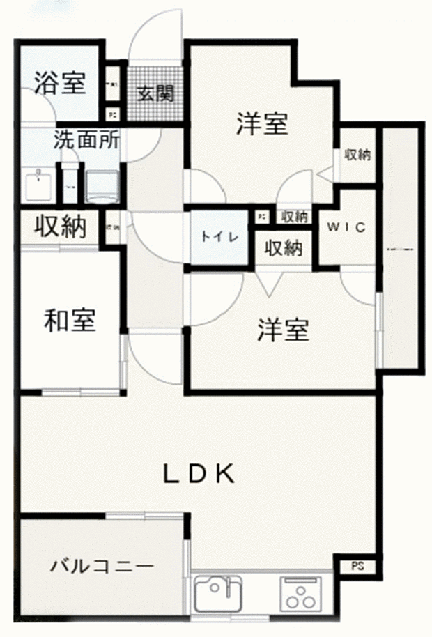 レーベンハイム西新井クランポート(3LDK) 5階/503の間取り図