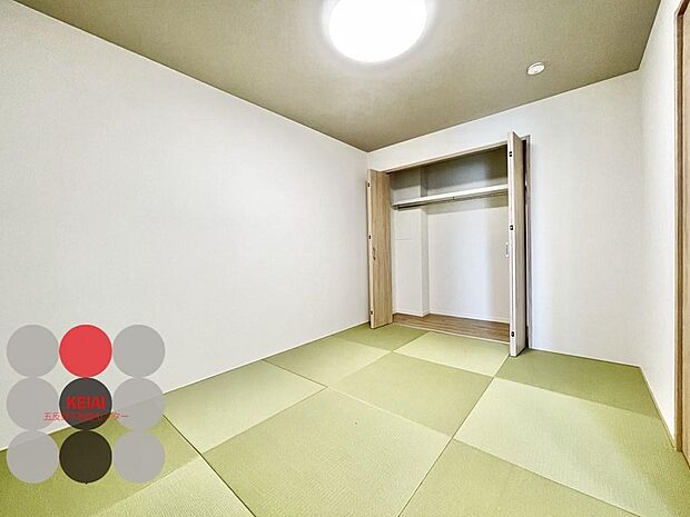 和の雰囲気を大切にしながら琉球畳を採用したスタイリッシュで現代風の和室♪