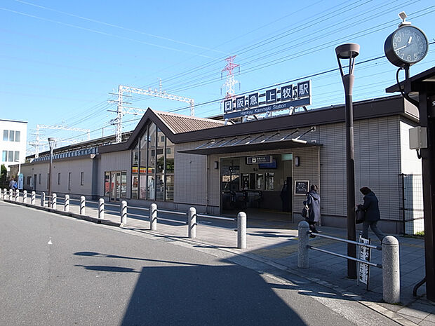 上牧駅(阪急京都線)の外観