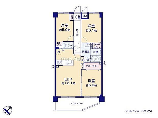室内はフルリフォームを施し、新築当時を彷彿させるおy部屋となっております。新松戸駅から徒歩圏内の本邸宅で新生活を！