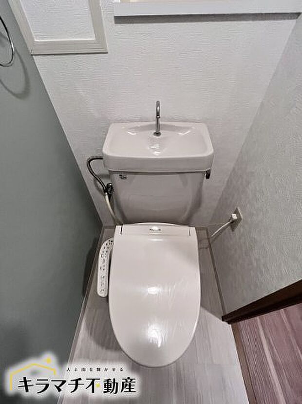 シンプルで使いやすいトイレです。