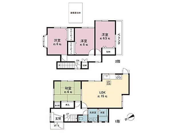 間取図（図面と異なる場合は現況を優先）